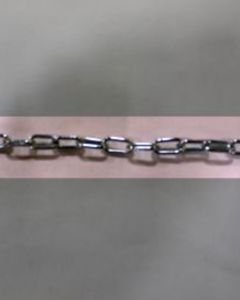CHAIN,ZINC PLATED STEEL WELDED, #80